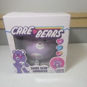 Care Bears Share Bear Purple Room Humidifier USB Powered 2 Modes NEW Limited